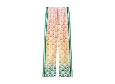 Casablanca Gradient Heart Monogram Wide Leg Trousers "Multi"
