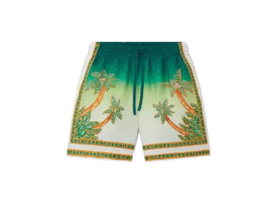 Casablanca Joyaux D'Afrique Silk Shorts "Multi"