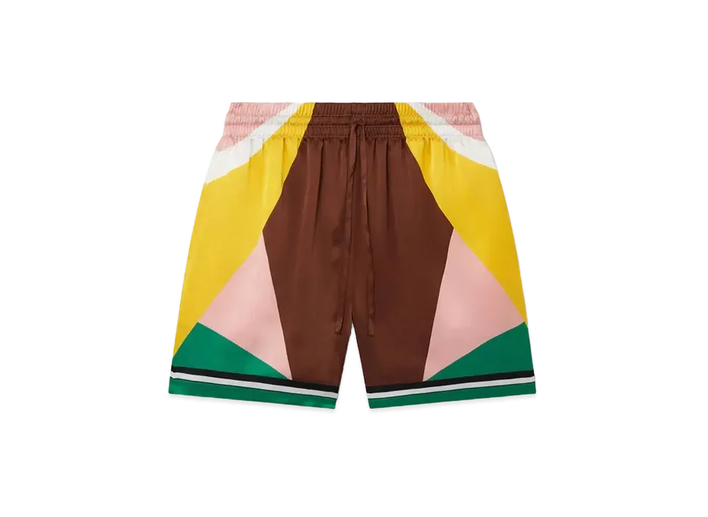 Casablanca Casa Sport Silk Shorts "Multi"