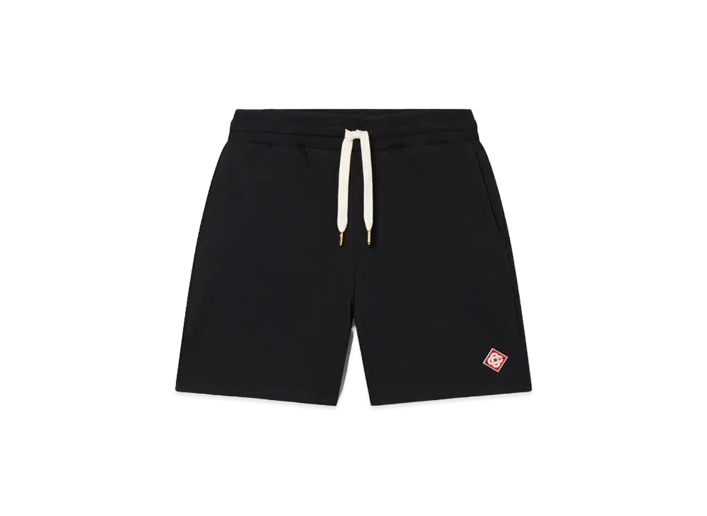 Casablanca Diamond Logo Patch Sweatshorts "Black"
