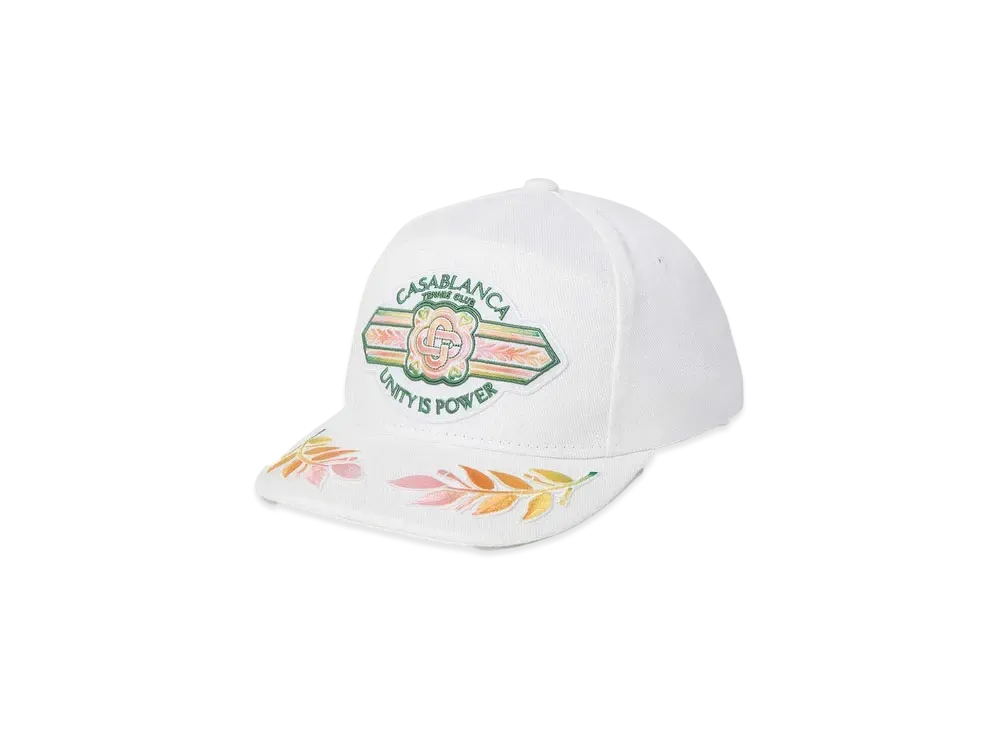 Casablanca Unity Is Power Cap "White"