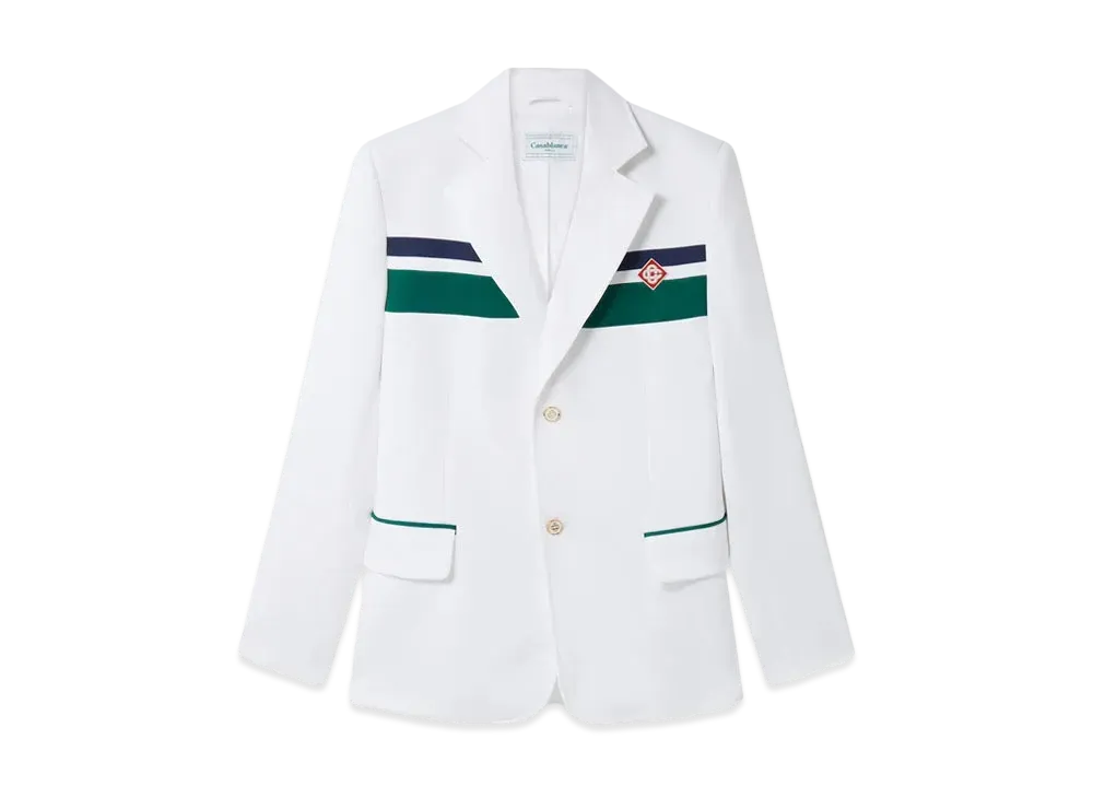 Casablanca Sports Tailoring Jacket "White"