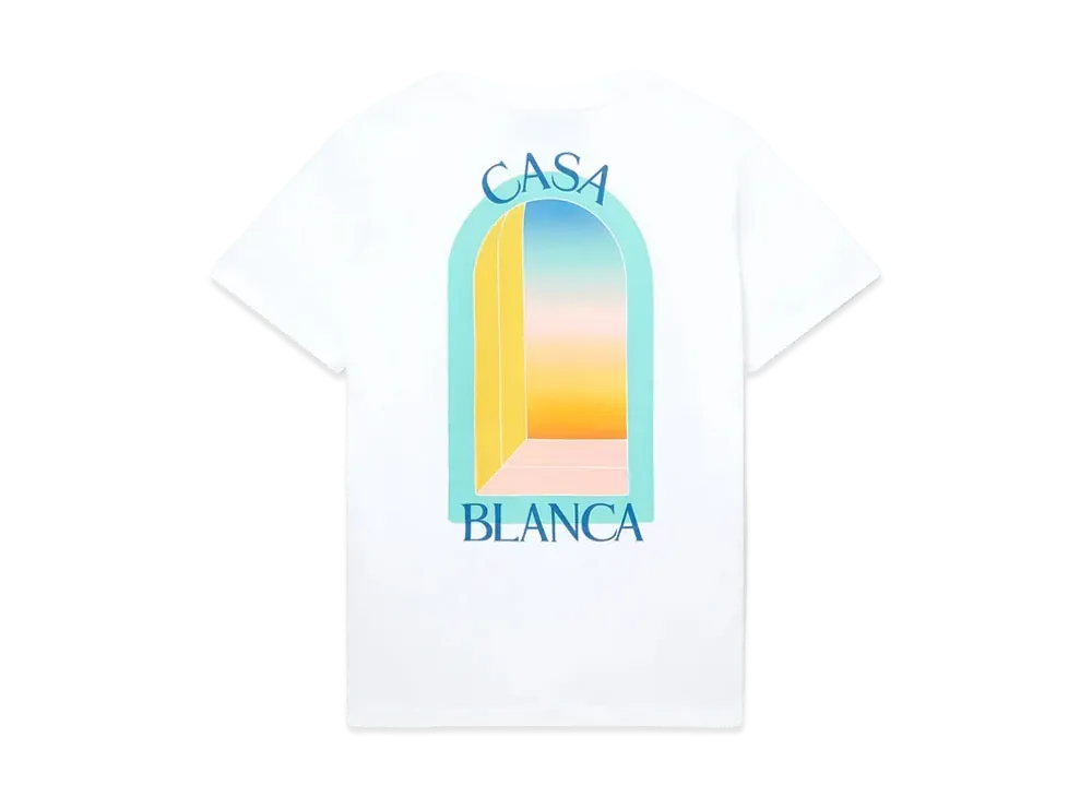 Casablanca L'Arc Colore T-Shirt "White"