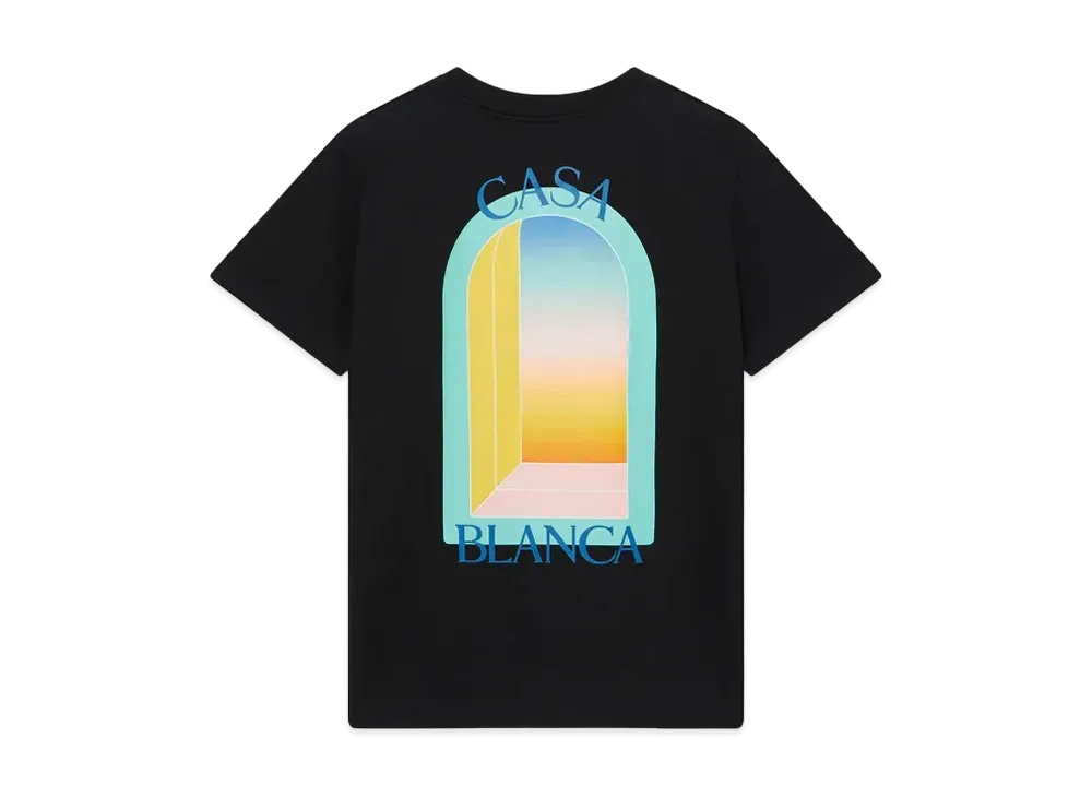 Casablanca L'Arc Color T-Shirt "Black"