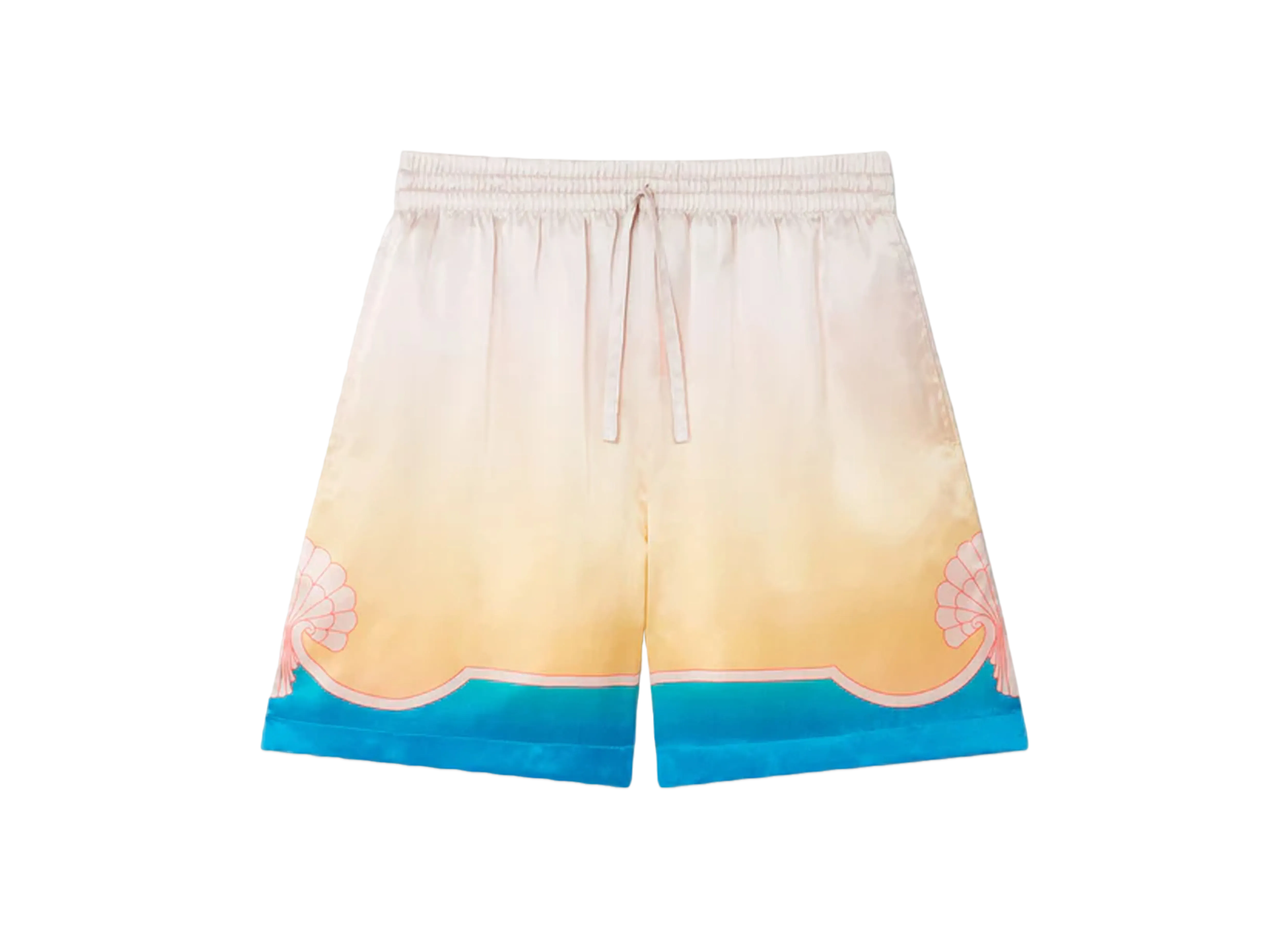 Casablanca L'Arc Colore Silk Shorts "Multi"
