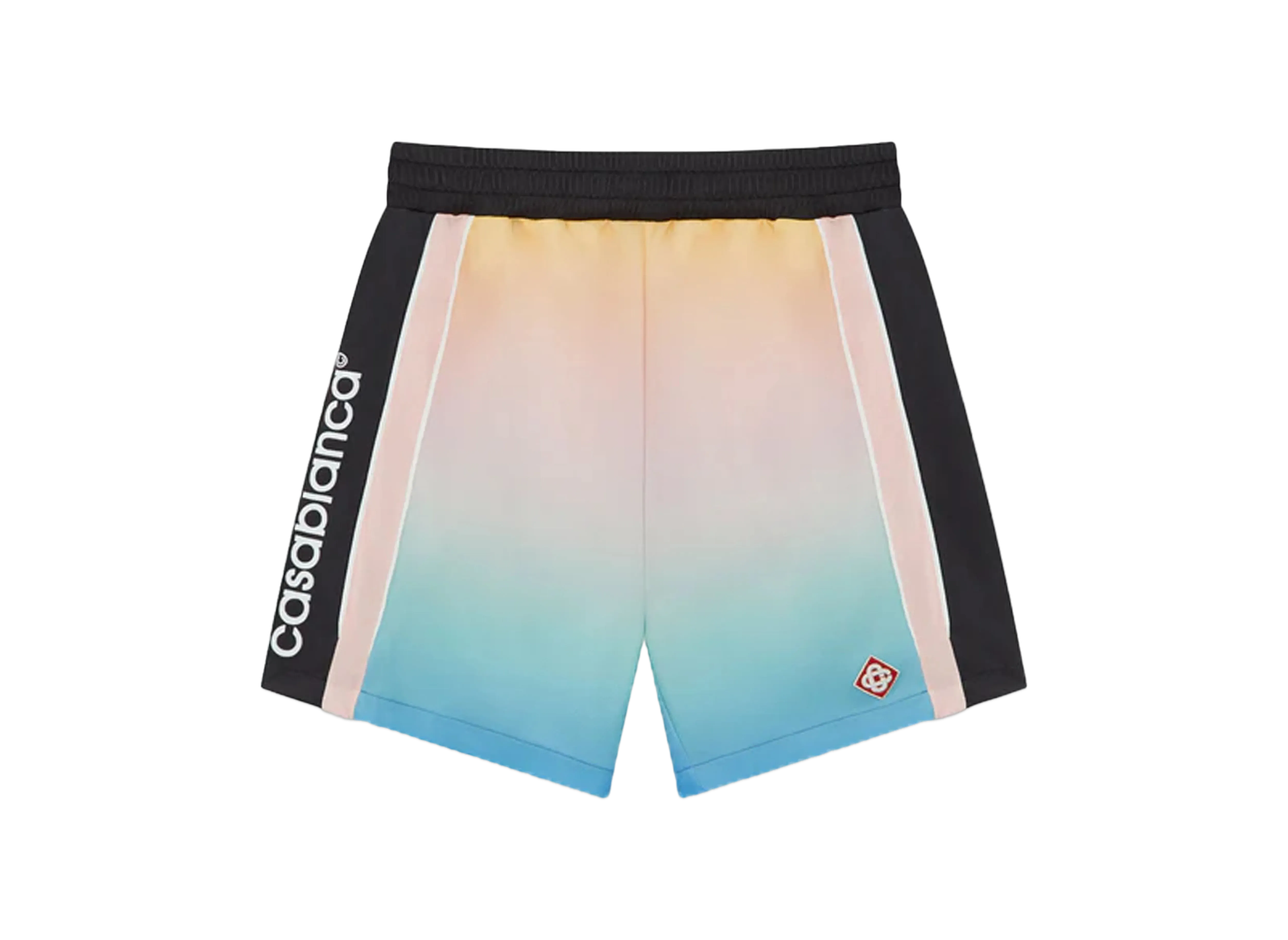 Casablanca Pastel Gradient Football Shorts "Multi"