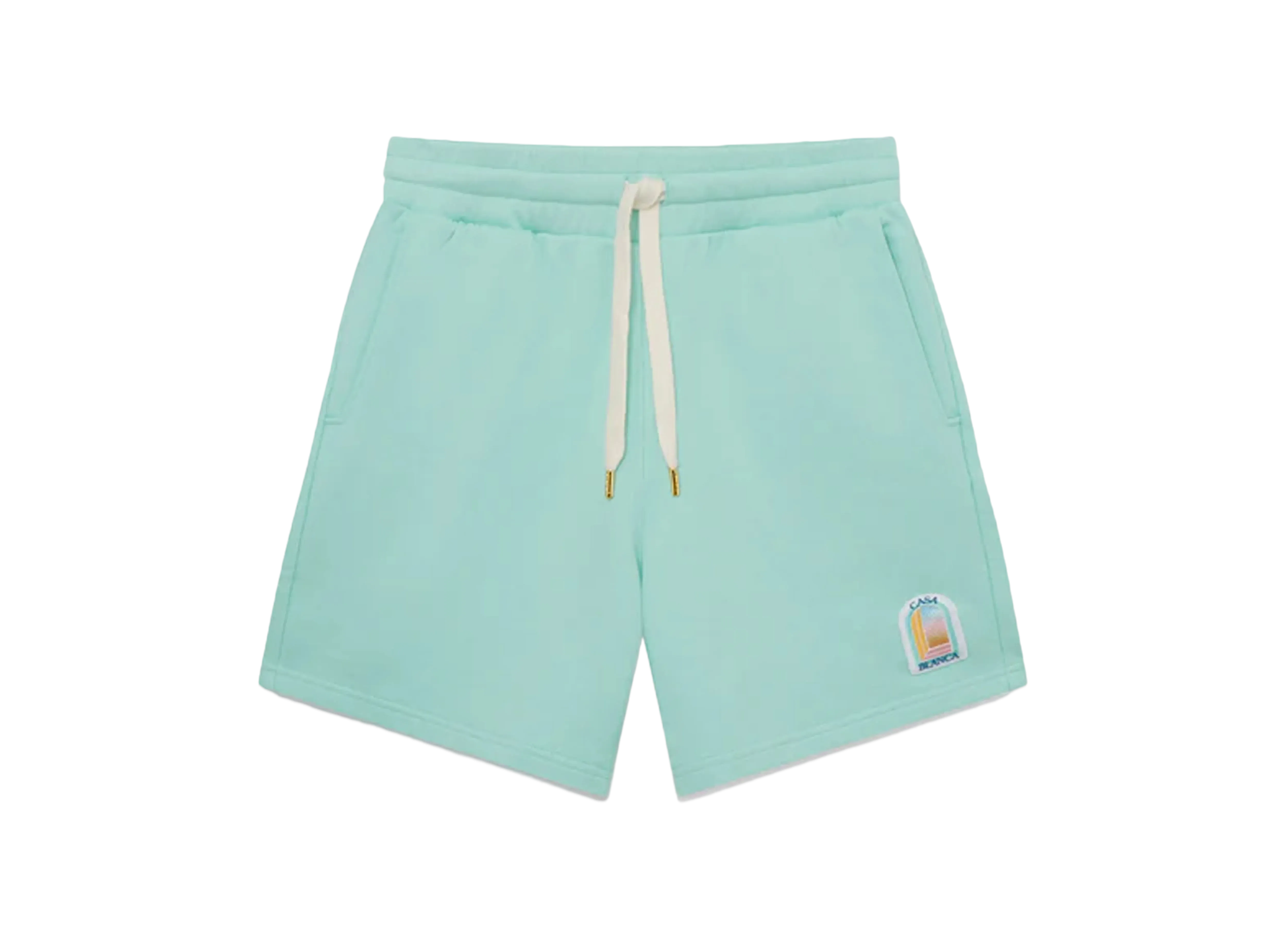 Casablanca L'Arc Colore Sweatshort "Mint Green"