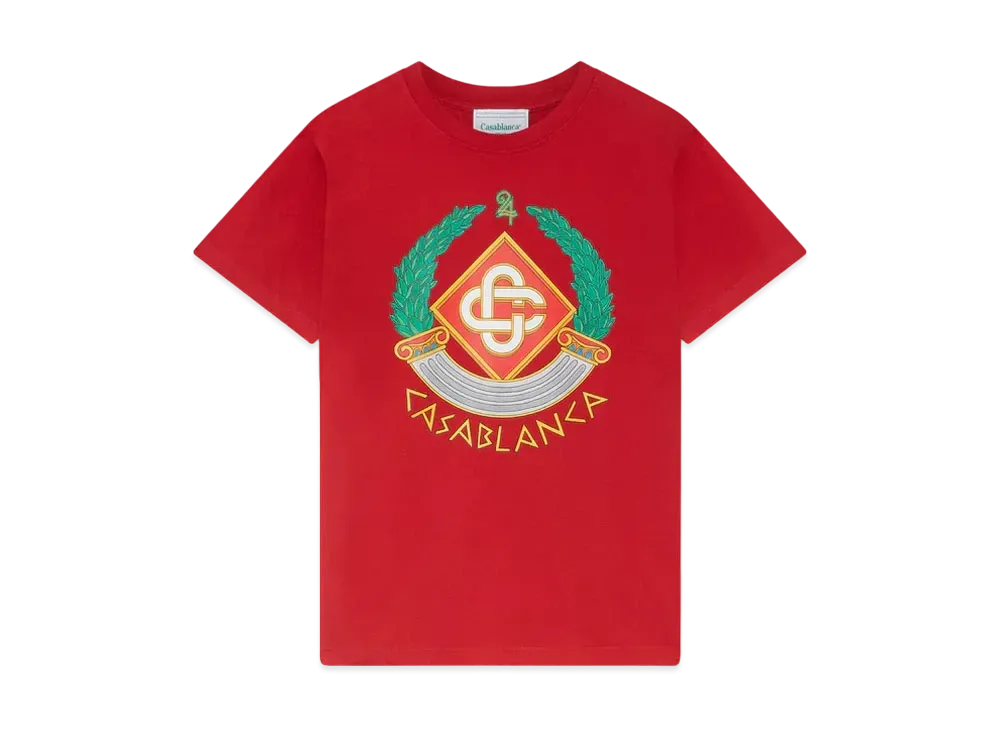 Casablanca Casa Crest T-Shirt "Red"