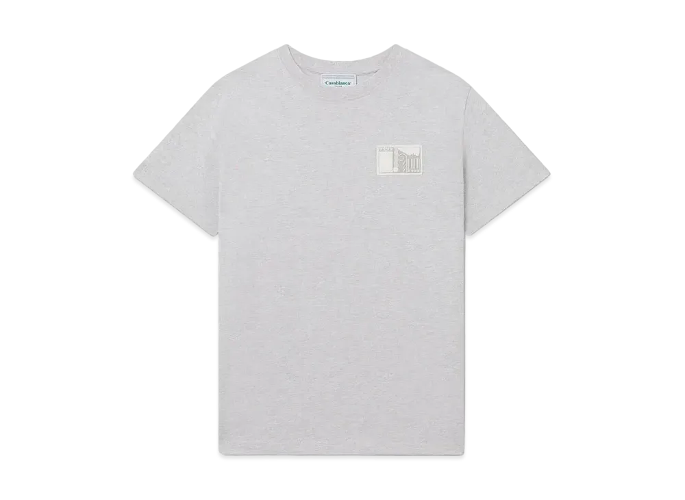 Casablanca Tennis Statues Oversized T-Shirt "Grey"