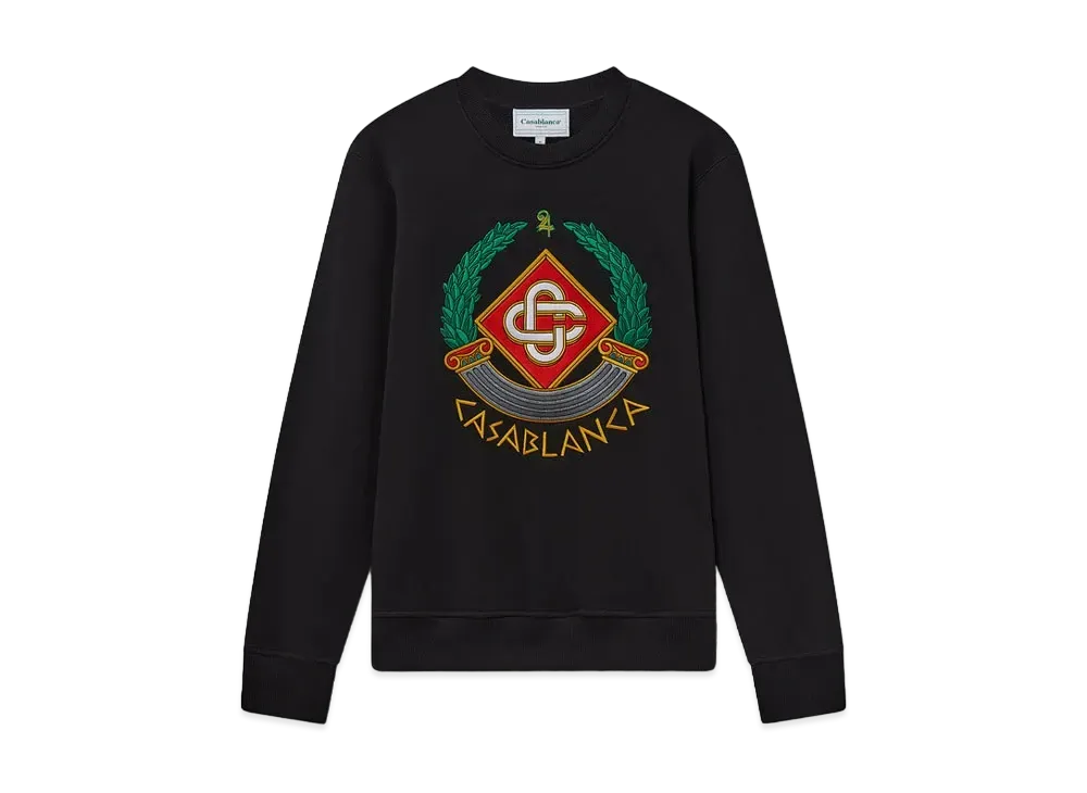 Casablanca Casa Crest Sweatshirt "Black"