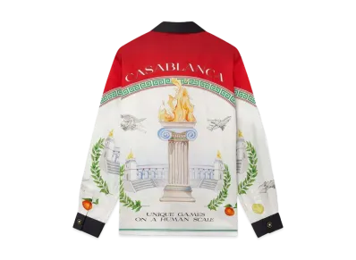 Casablanca Unique Games Cotton Shirt "Multi"