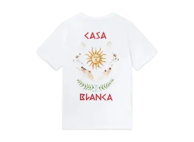 Casablanca Le Temple Du Savoir T-Shirt "White"