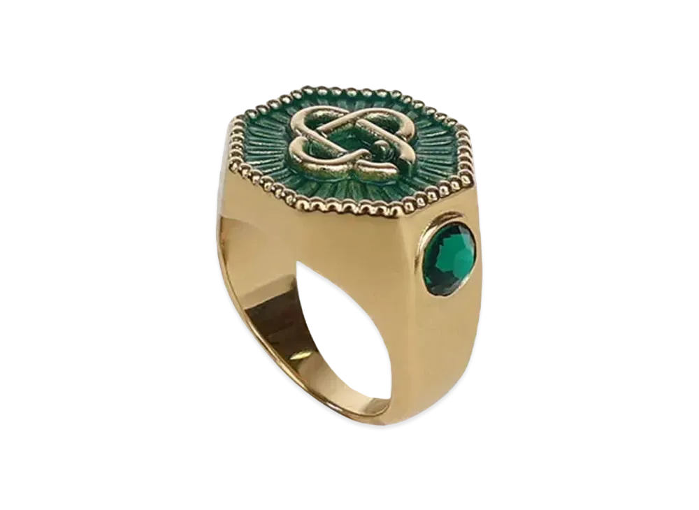 Casablanca Mongoram Ring "Gold"