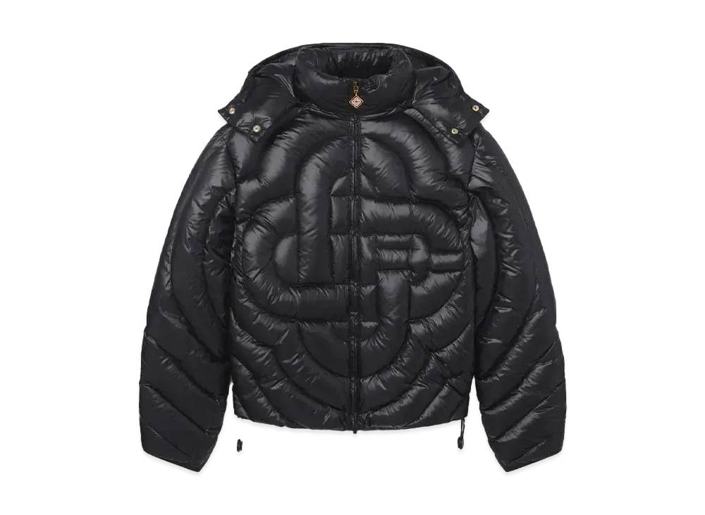 Casablanca Quilted Puffer Jacket "Black"