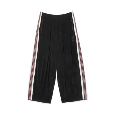 NEEDLES x Sasquatchfabrix. H.D. Track Pant - Poly Velour "Black"