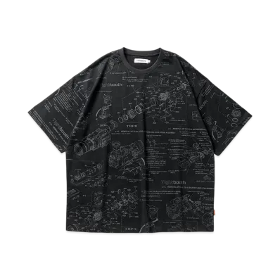 TIGHTBOOTH Analyze T-Shirt "Black"