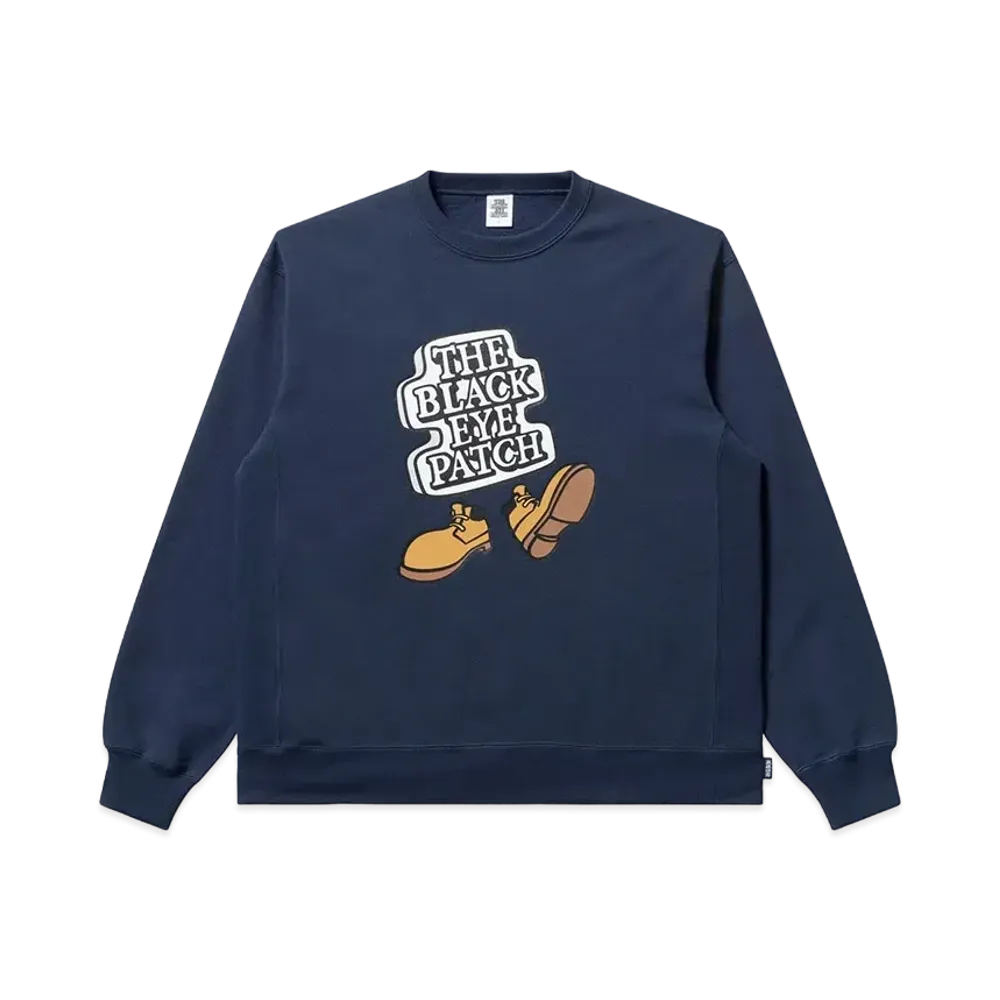 BlackEyePatch OG Boy Crew Sweat "Navy"