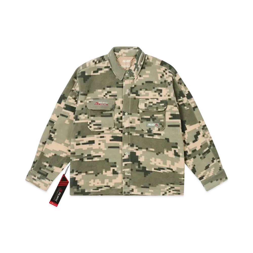 PALACE Polartec Overshirt "Tiger Digi Camo"