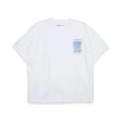 F/CE. Recycle Fce Noise Print Tee "White"