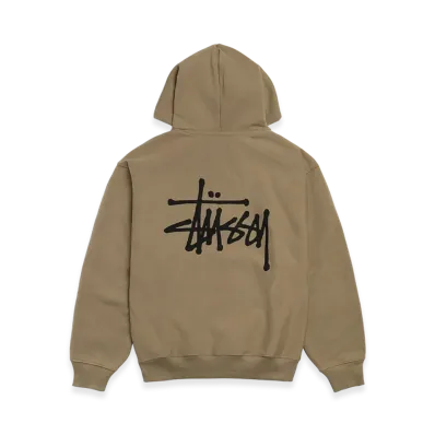 Stussy Basic Stussy Hoodie "Army"
