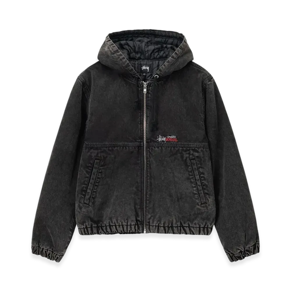 Stussy Double Dye Work Jacket "Black"