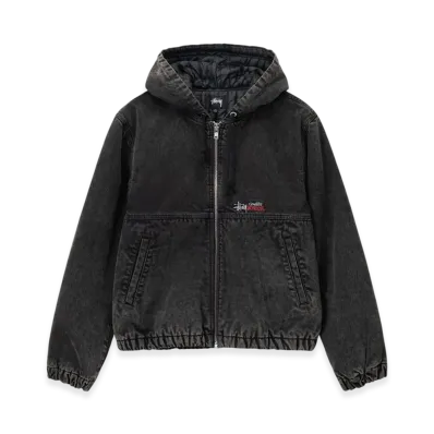 Stussy Double Dye Work Jacket "Black"