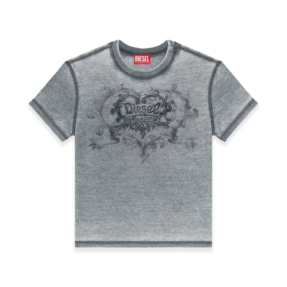 Diesel Women's T-Shirts "Gray"