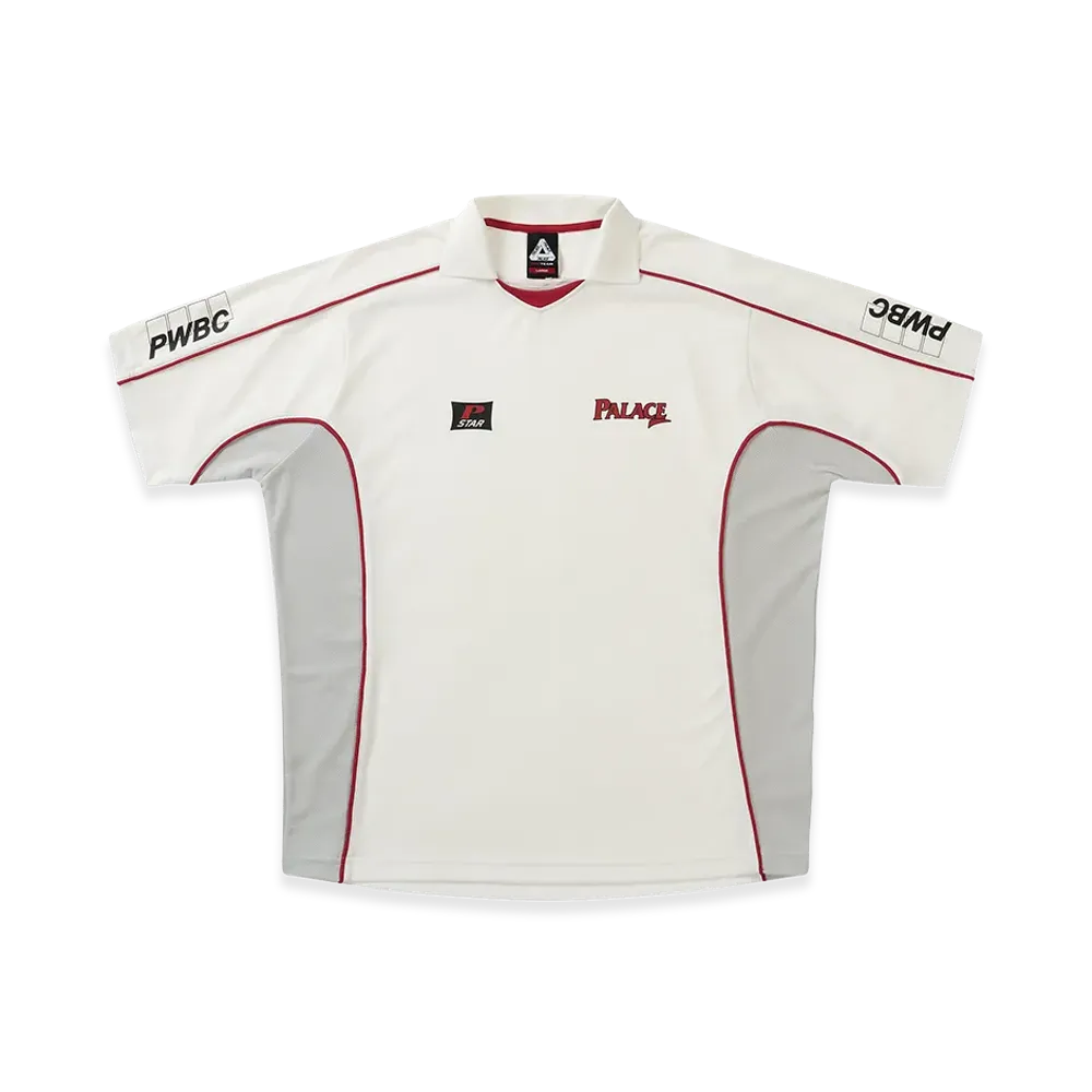 PALACE Palace Golf Mesh Polo "White"