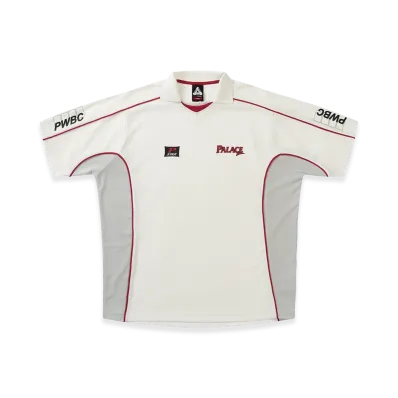 PALACE Palace Golf Mesh Polo "White"
