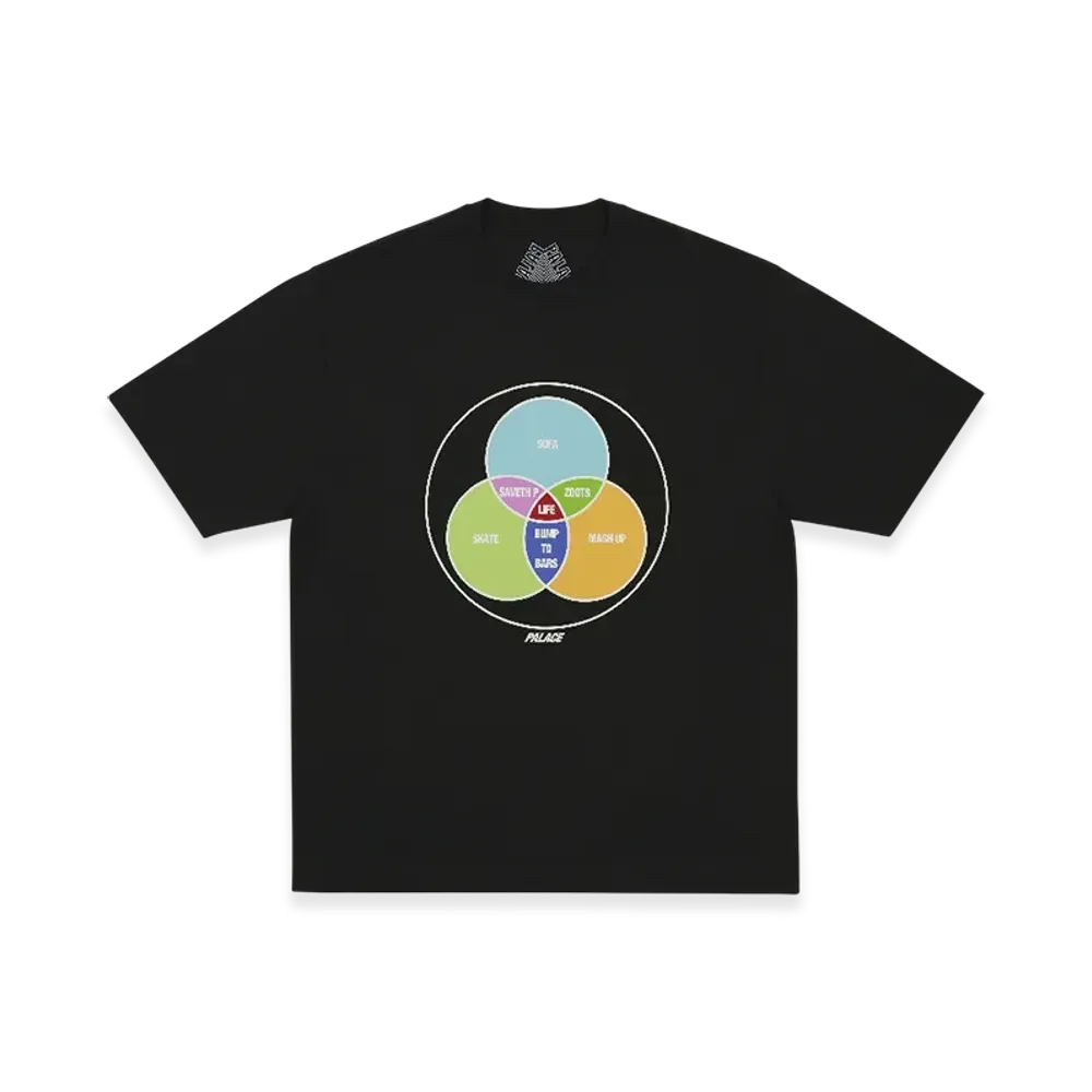 PALACE Zen Diagram T-Shirt "Black"