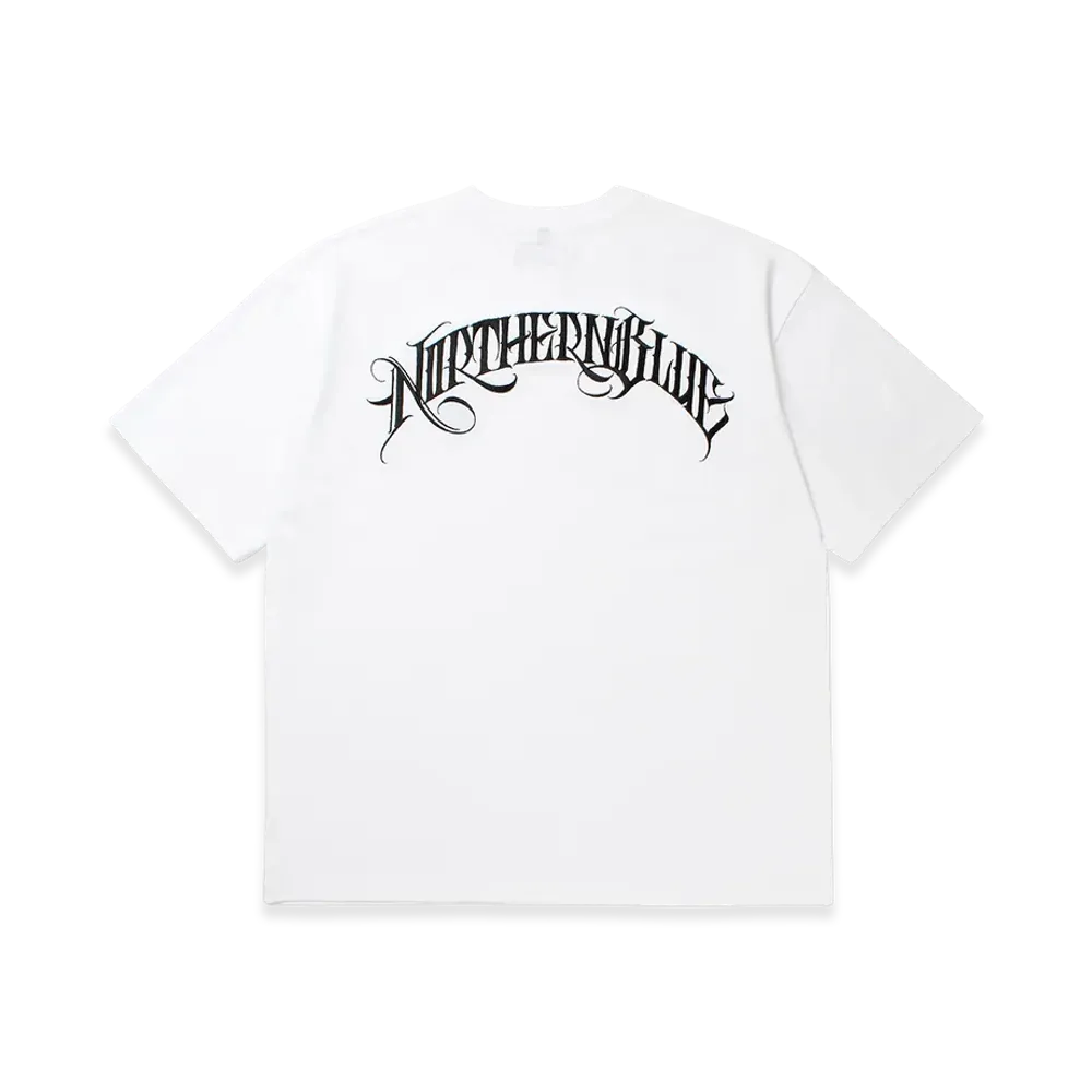 APHRODITEGANG Northernblue Embroidery S/S Tee "White"