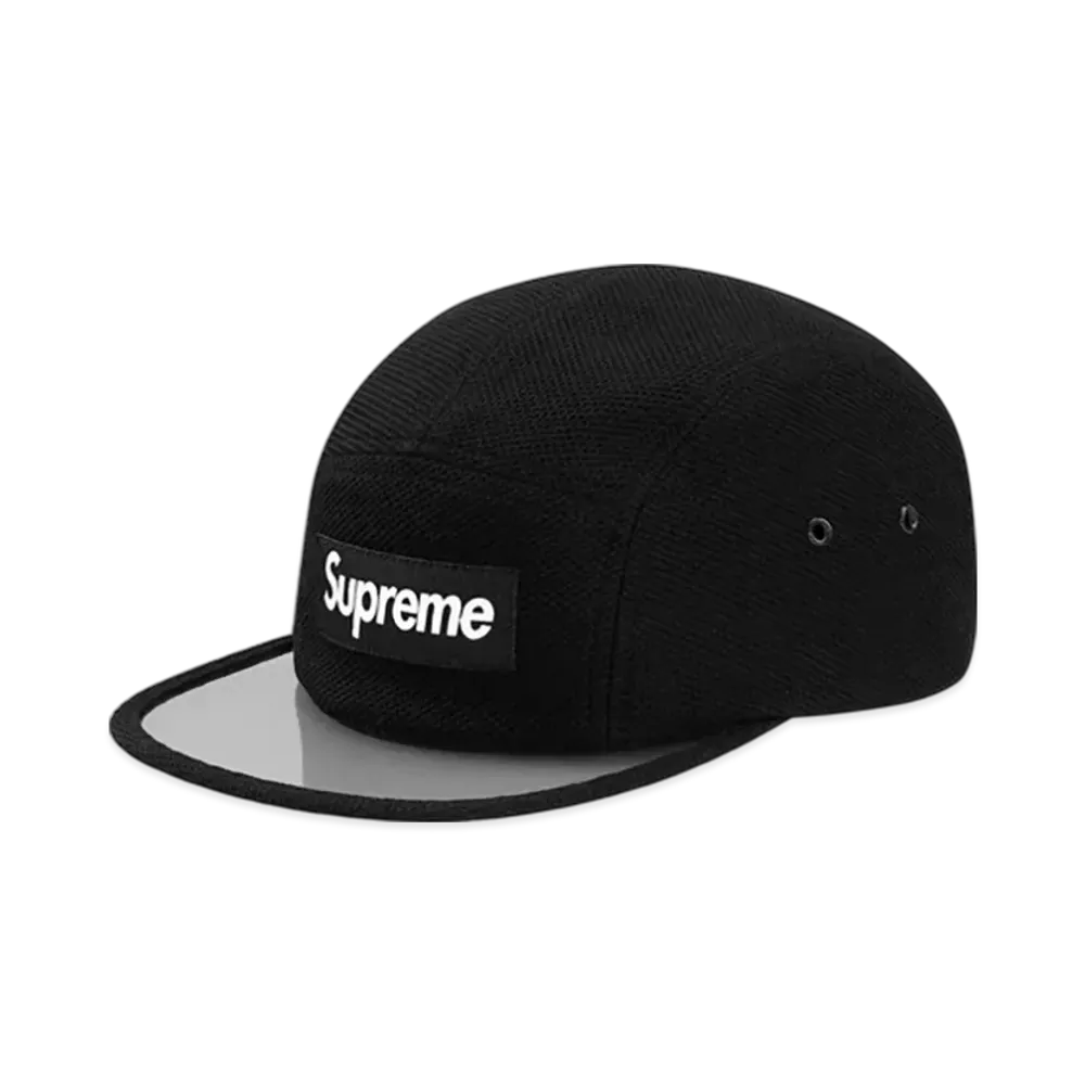 Supreme Pique Angler Camp Cap "Black"