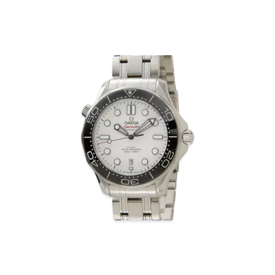 OMEGA Seamaster Diver 300M Co-Axial Master Chronometer "Stainless Steel/Ceramic/White"