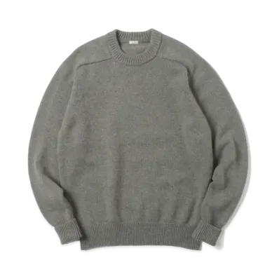 A.PRESSE Pullover Sweater "Green"