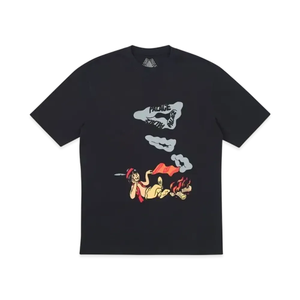 PALACE Smoke Sig T-Shirt "Black"