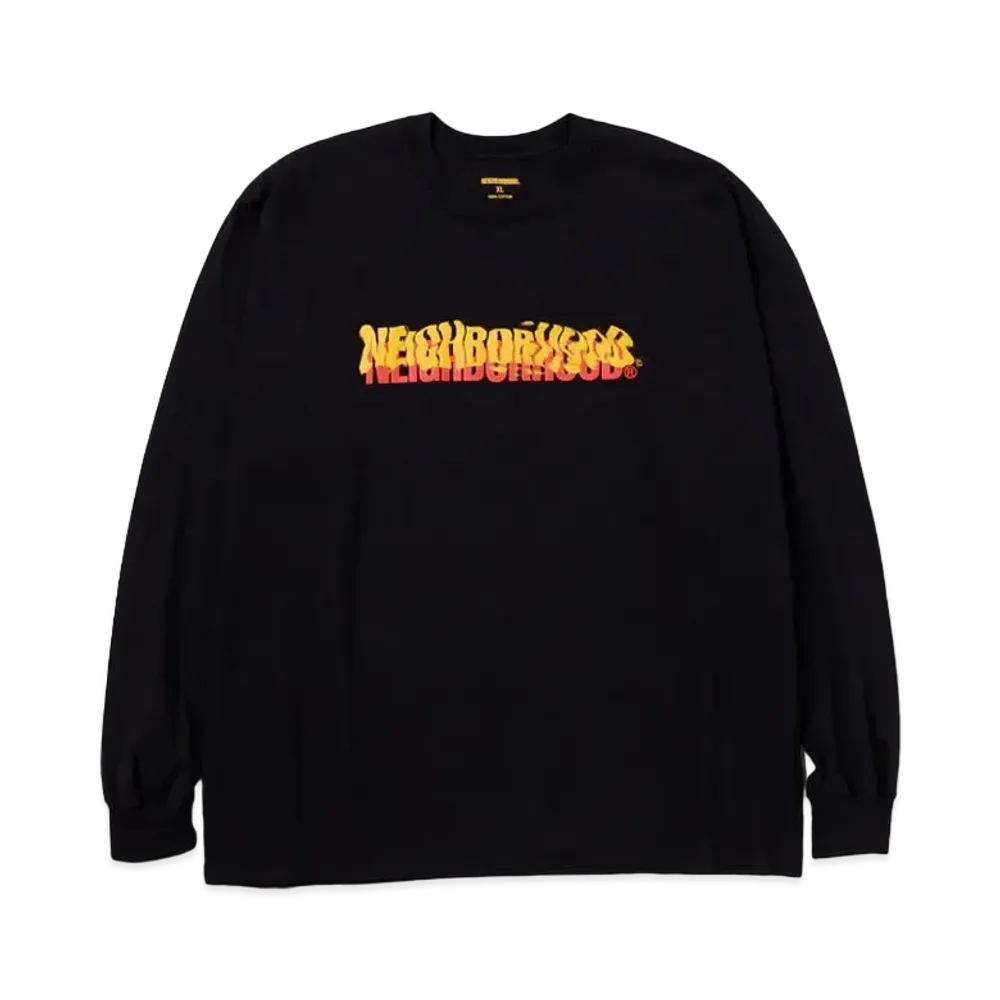 NEIGHBORHOOD NH . Tee LS-11 "Black"