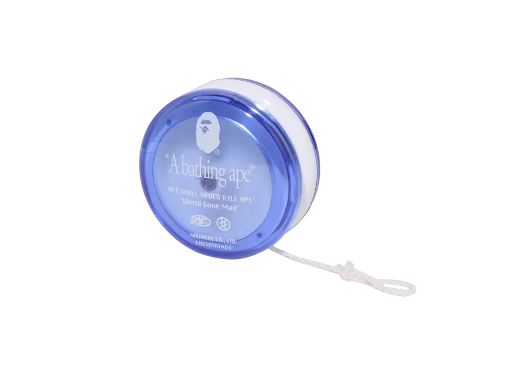 A BATHING APE x FRESHTHINGS Translucent Yoyo "Blue"