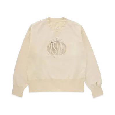 visvim Court Sweat L/S Crash "Yellow"
