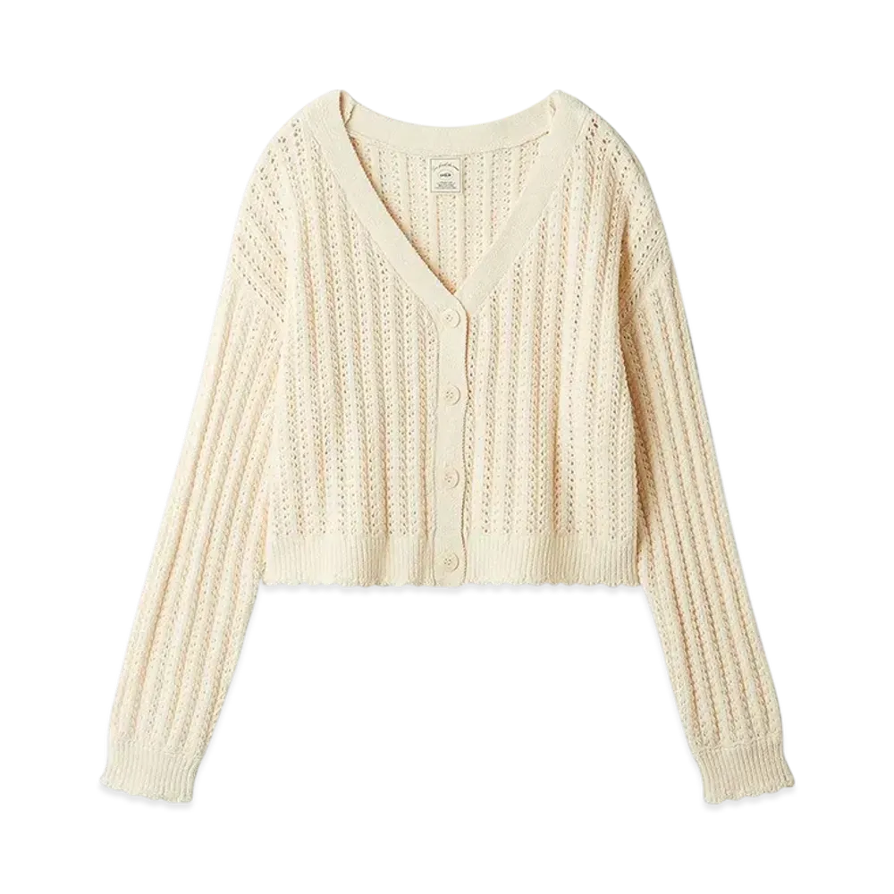 GELATO PIQUE Crochet Cardigan "Ivory"