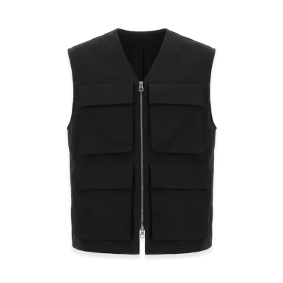 Jil Sander Cargo Vest "Black"