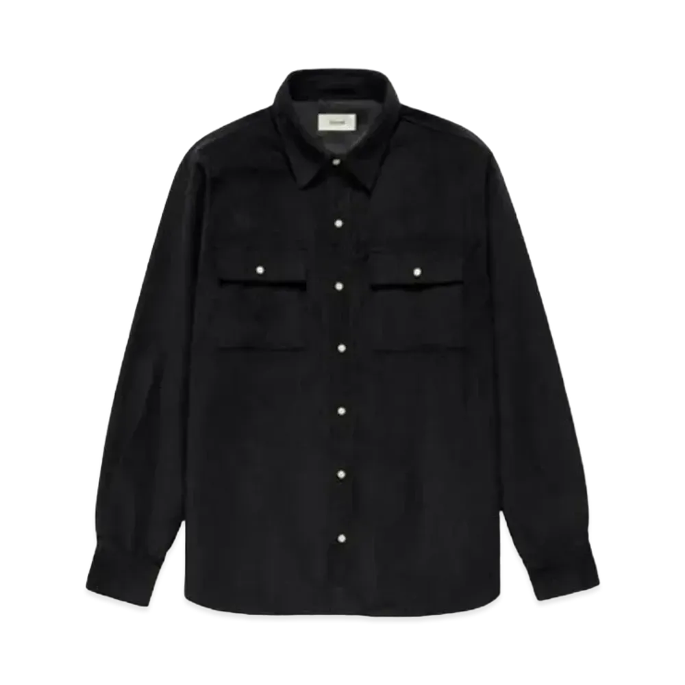 JJJJound Corduroy Overshirt "Black"