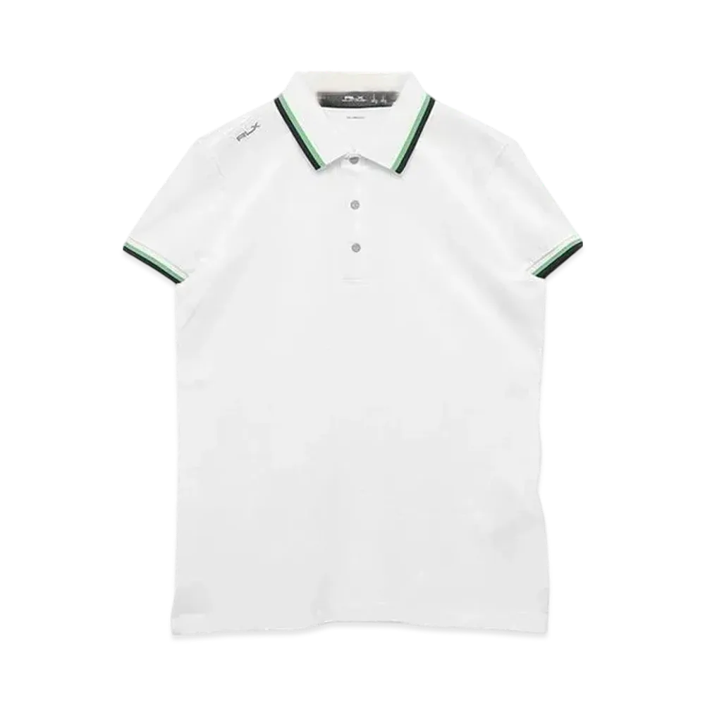 Polo Ralph Lauren Short Sleeve Tour Pique Cricket Polo "White"