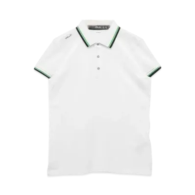 Polo Ralph Lauren Short Sleeve Tour Pique Cricket Polo "White"
