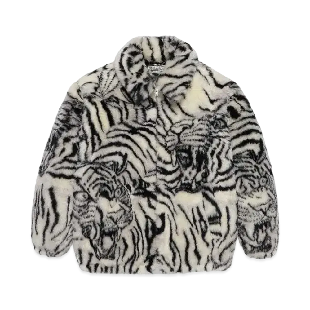 WACKO MARIA TIM LEHI / Fur Coach Jacket "White"