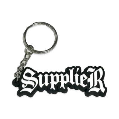 SUPPLIER Logo Rubber Key Holder "Black"