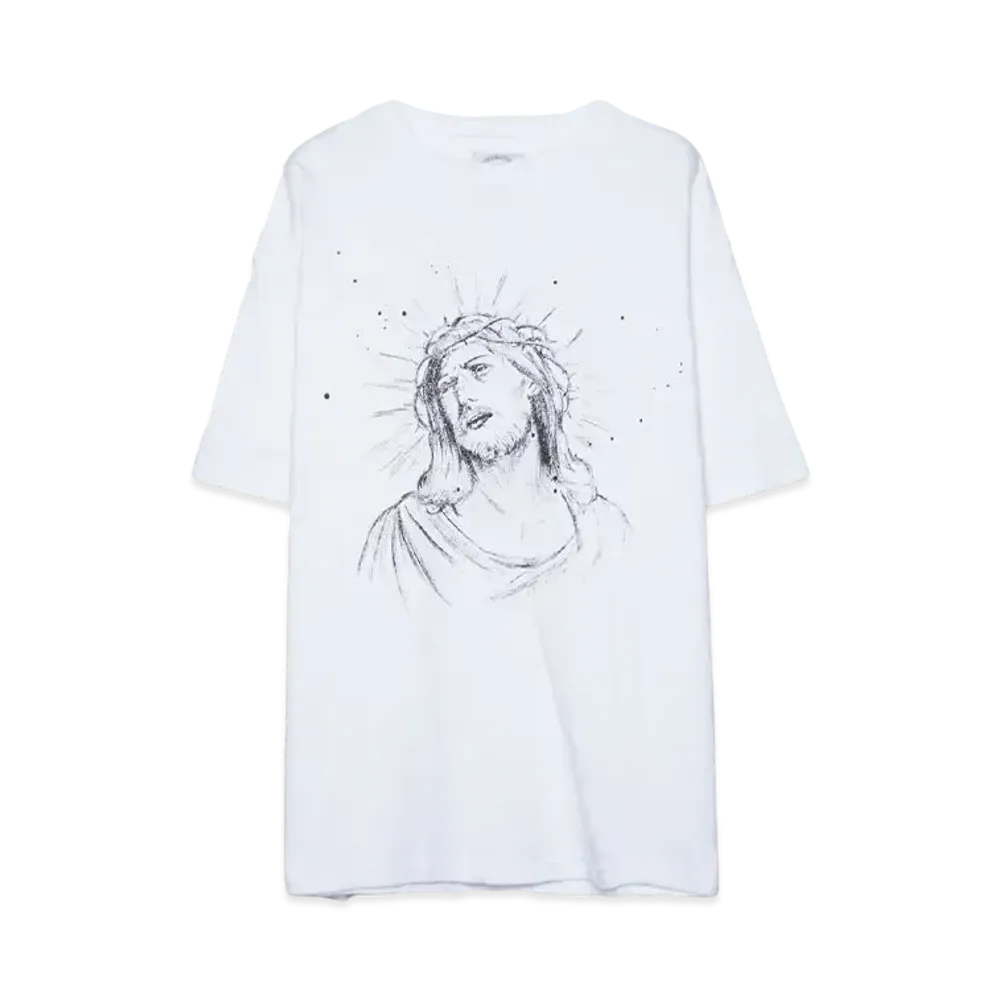 SOMEIT J.X VINTAGE TEE "WHITE"