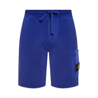 Stone Island 64651 Fleece Bermuda Shorts - 22SS "Bluette"