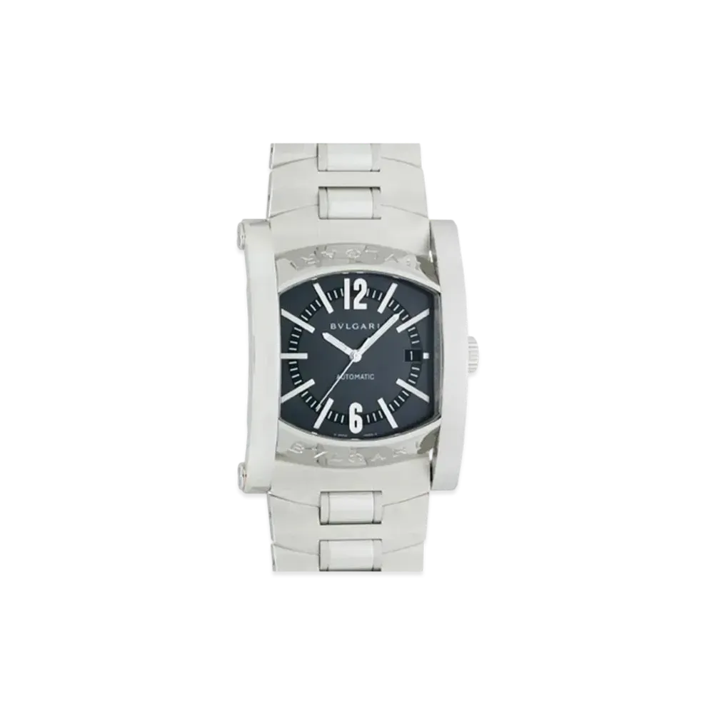 BVLGARI Ashoma "Blue Gray/Stainless Steel"