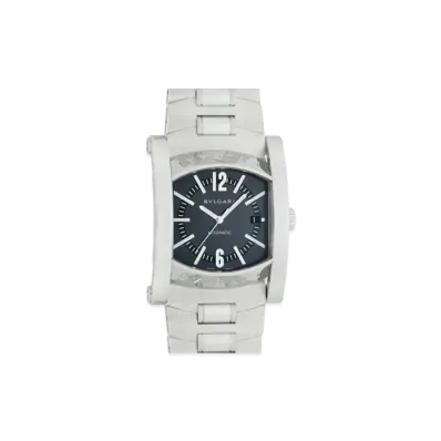BVLGARI Ashoma "Blue Gray/Stainless Steel"