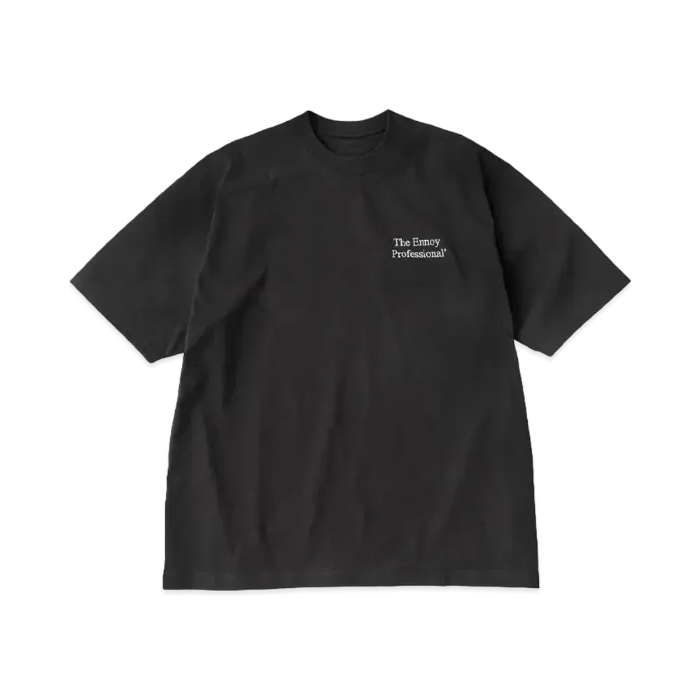 ENNOY 22SS Logo Tee "Black" SS22BRENCT04NTL